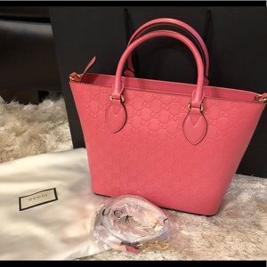 Brand New 👛 Gucci tote w/ shoulder strap